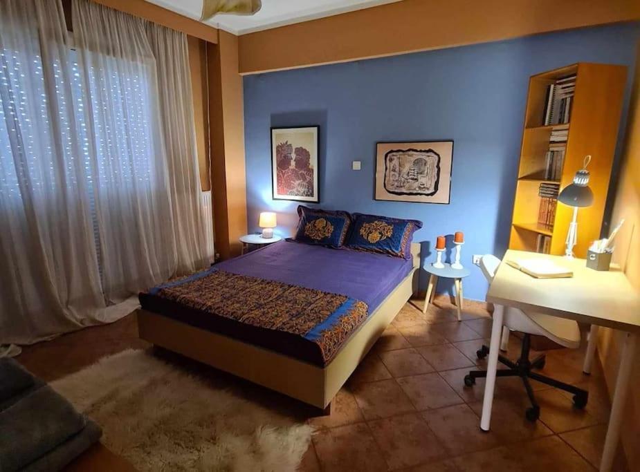 Όμορφο, Άνετο Ζεστά Διακοσμημένο Διαμέρισμα Thermi Exterior photo